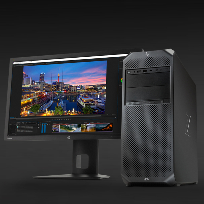 HP Z6 G4 Workstation - Intel Xeon Gold 5222 - 32 GB - 512 GB SSD - Mini-tower - Black