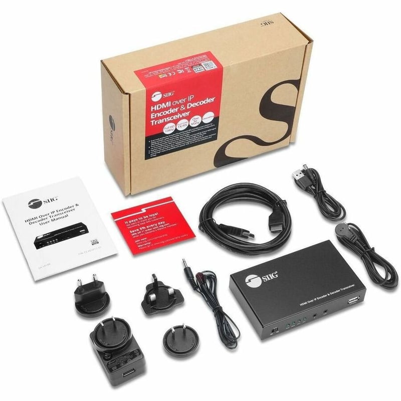 AVPRO HDMI OVER IP ENCODER DECODER TRANSCEIVER - Thumbnail 2