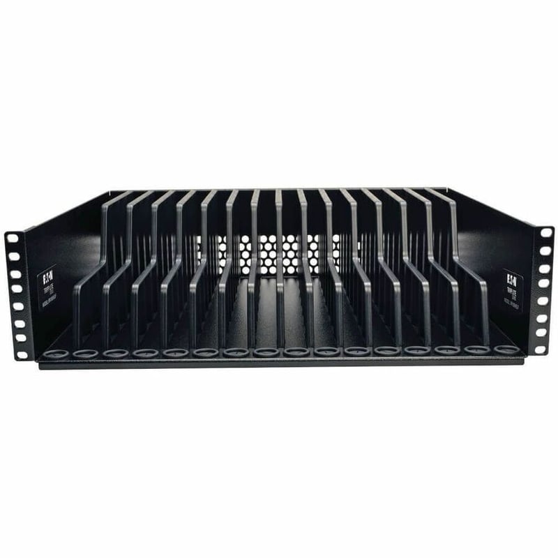 Tripp Lite by Eaton SmartRack 3U Rack-Mount Configurable Storage Shelf for Personal Electronics - Thumbnail 4