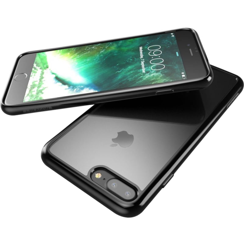 IPHONE8PLUS-HALO-CLEAR/BLACK - Thumbnail 2