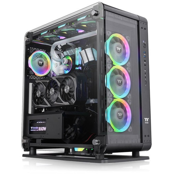 Thermaltake Core P6 Tempered Glass Mid Tower Chassis - Thumbnail 4