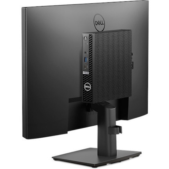 Dell OptiPlex 5000 Desktop Computer - Intel Core i5 12th Gen i5-12500T Hexa-core (6 Core) 2 GHz - 16 GB RAM DDR4 SDRAM - 256 GB M.2 PCI Express NVMe 3.0 x4 SSD - Micro PC - Black - Thumbnail 5