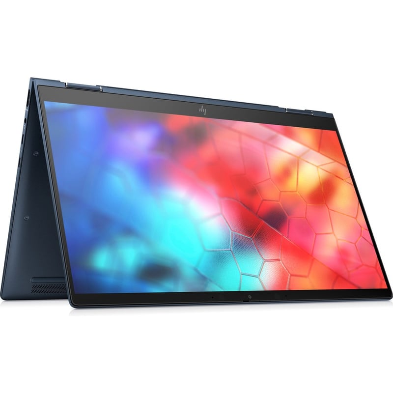 HP Elite Dragonfly 13.3" Touchscreen Convertible 2 in 1 Notebook - Intel Core i5 12th Gen i5-1245U - 16 GB Total RAM - 256 GB SSD - Dragonfly Blue - Refurbished - Thumbnail 2