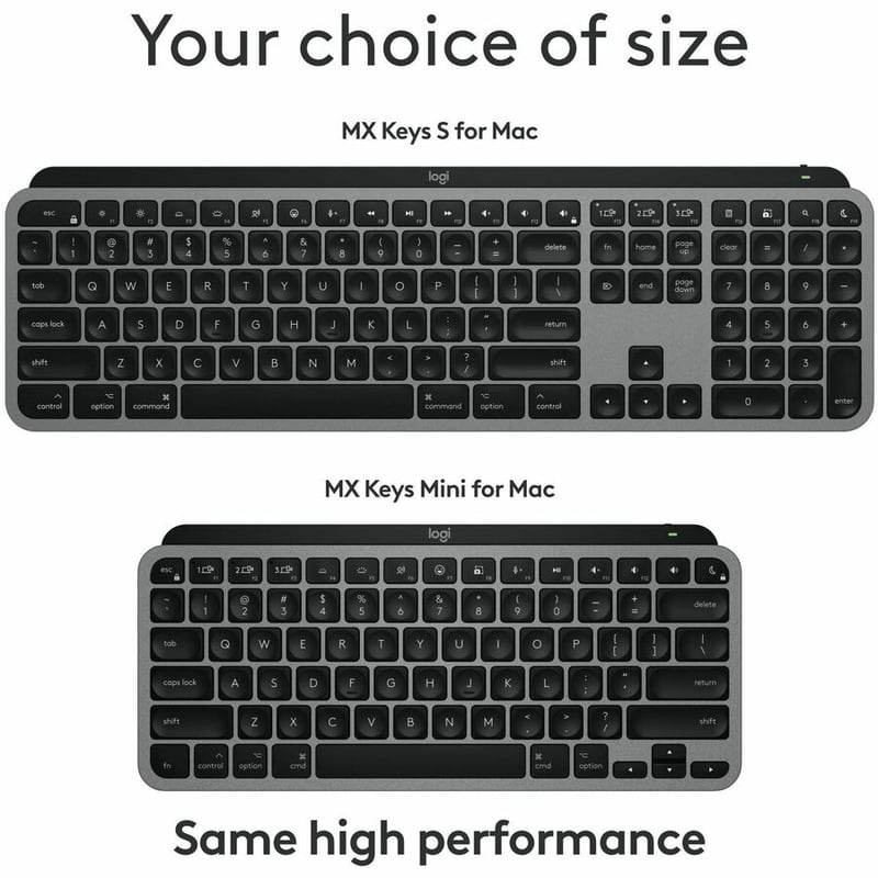 MX KEYS S FOR MAC SPACE GREY - Thumbnail 3