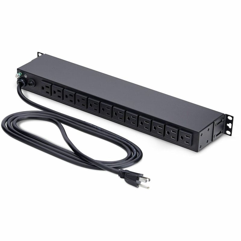 13-OUTLET RACKMOUNT PDU - 1U SERVER POWER STRIP FOR 19IN RACK - Thumbnail 2