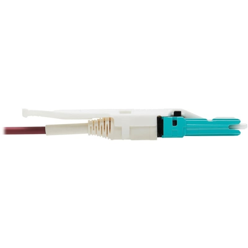 Eaton Tripp Lite Series 400G Duplex Multimode 50/125 OM4 Fiber Optic Cable (CS-PC/CS-PC), Round LSZH Jacket, Magenta, 5 m - Thumbnail 5