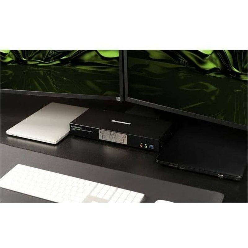 IOGEAR 2-Port 4K Dual View DisplayPort Matrix KVMP - Thumbnail 2