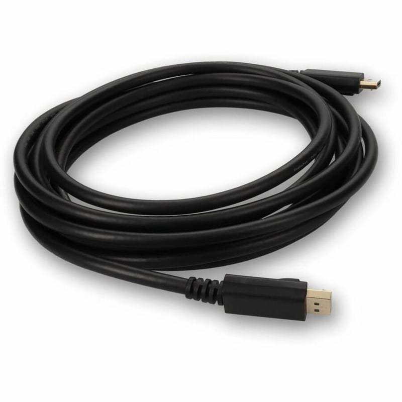 AddOn 10m DisplayPort 1.4 Male to DisplayPort 1.4 Male Black Cable For Resolution Up to 7680x4320 (8K UHD) - Thumbnail 5