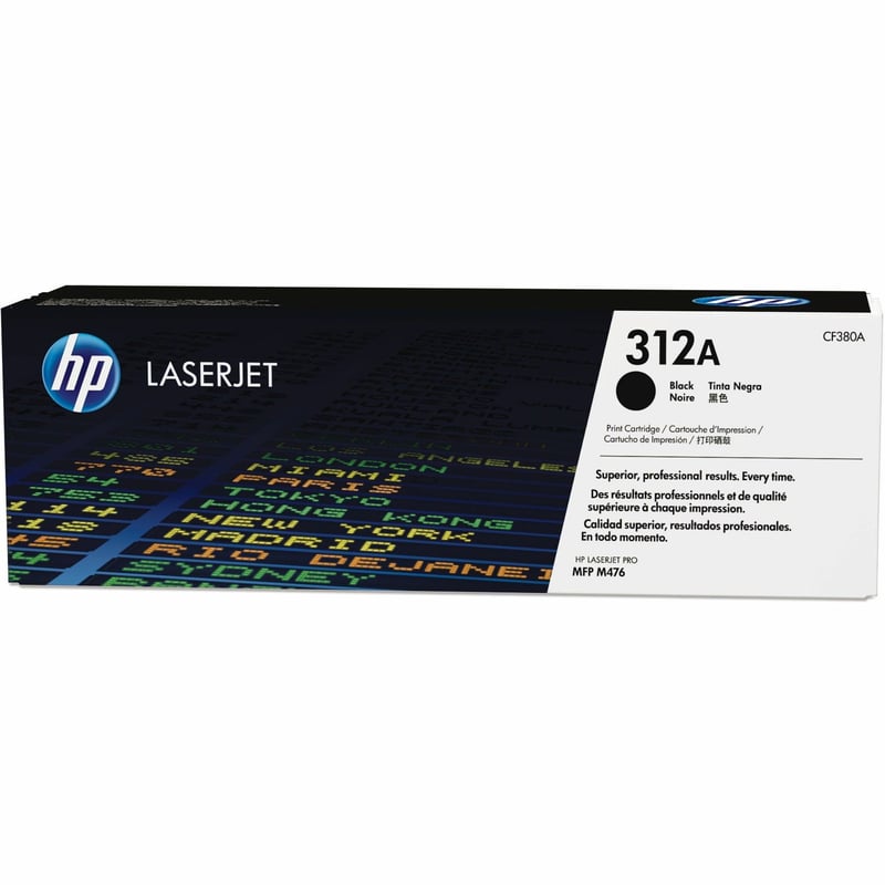HP 312A Original Laser Toner Cartridge - Black Pack - Thumbnail 1