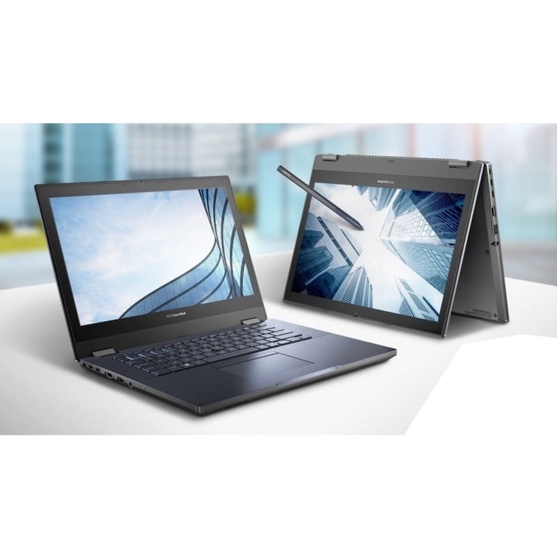 Asus ExpertBook B2 Flip B2402F B2402FVA-XS74T 14" Touchscreen Convertible 2 in 1 Notebook - Full HD - 1920 x 1080 - Intel Core i7 13th Gen i7-1360P Dodeca-core (12 Core) 2.20 GHz - 16 GB Total RAM - 512 GB SSD - Star Black