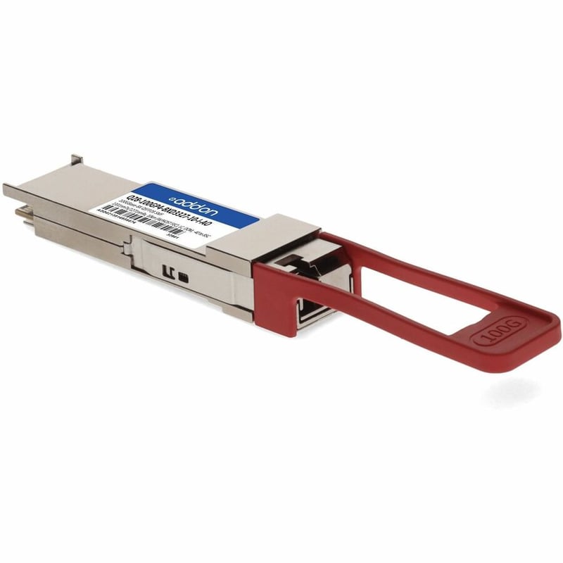 AddOn MSA and TAA 100GBase-BX PAM4 QSFP28 Transceiver Single Lambda (SMF, 1331nmTx/1271nmRx, 10km w/FEC, LC, DOM, -40 to 85C) - Thumbnail 3