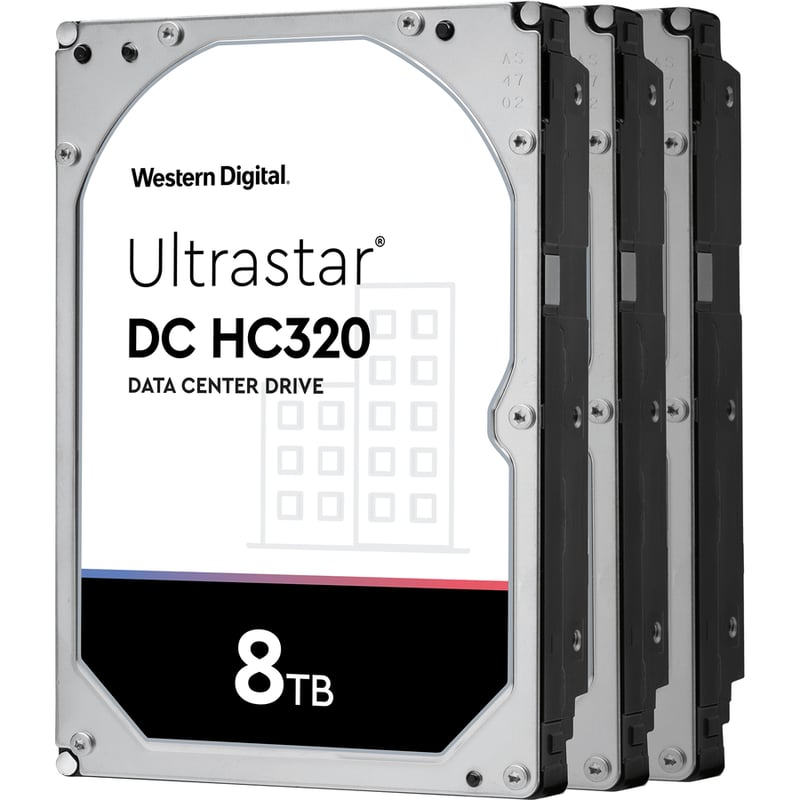 HGST Ultrastar DC HC320 8 TB Hard Drive - 3.5" Internal - SATA (SATA/600) - 3.5" Carrier - Thumbnail 5