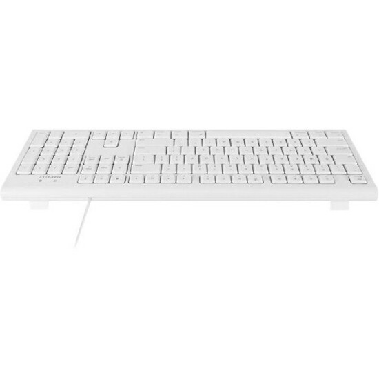 Macally White 104 Key Full Size USB Keyboard for Mac - Thumbnail 2
