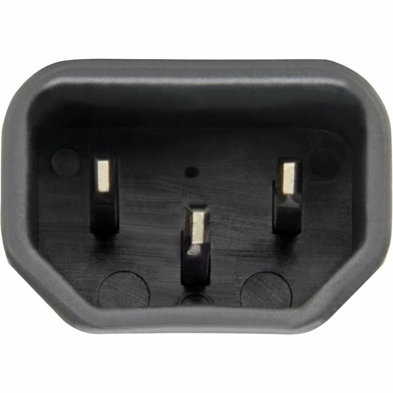 Tripp Lite by Eaton Computer Power Cord Adapter 10A 125V NEMA 5-15R to C14 Black - Thumbnail 2