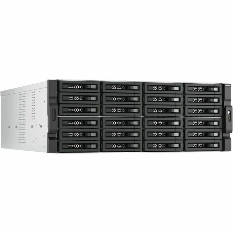 QNAP 24-BAY 4U RACKMOUNT PCIE INTERFACE SATA JBOD EXPANSION ENCLO - Thumbnail 3