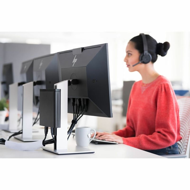 HP EliteDesk 800 G6 Desktop Computer - Intel Core i5 10th Gen i5-10500 Hexa-core (6 Core) 3.10 GHz - 16 GB RAM DDR4 SDRAM - 512 GB M.2 PCI Express NVMe SSD - Desktop Mini - Thumbnail 2