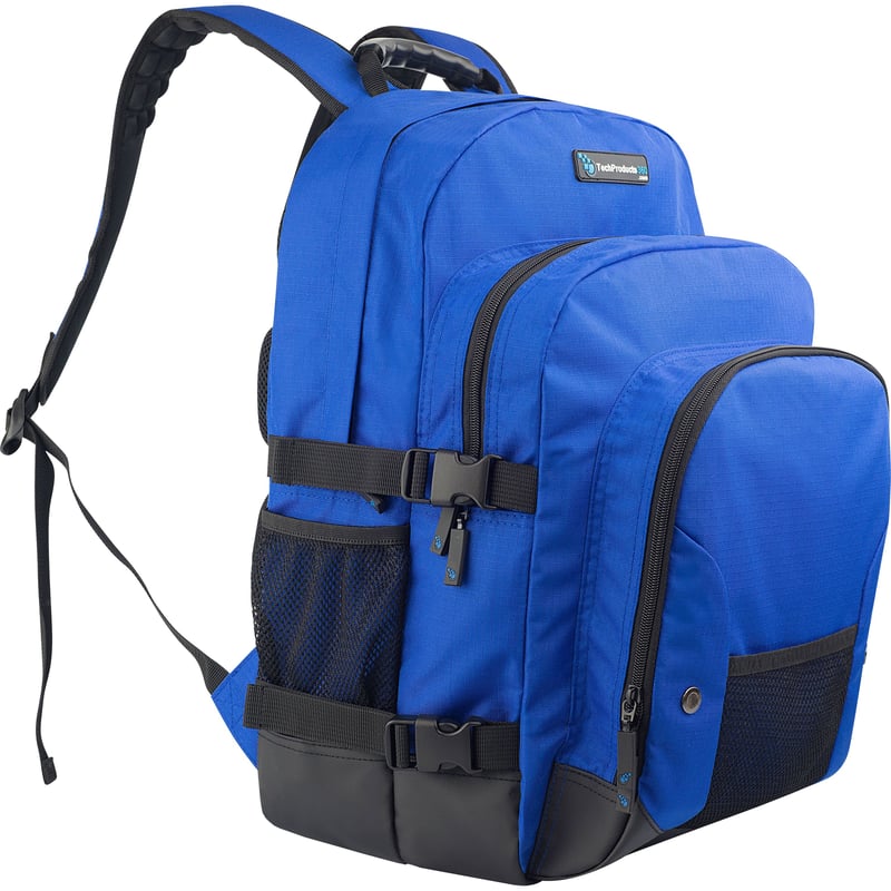 TechProducts360 Tech Pack Carrying Case Notebook - Blue - Thumbnail 1