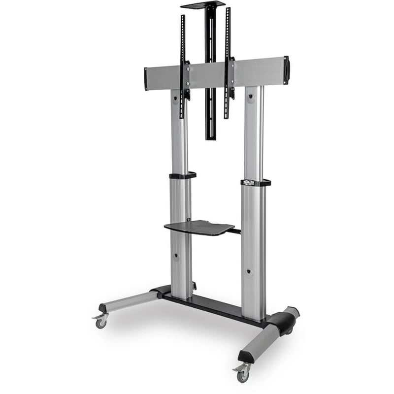 Eaton Tripp Lite Series Heavy-Duty Rolling TV Stand, Height Adjustable, 60" - 100" Screens - Thumbnail 3