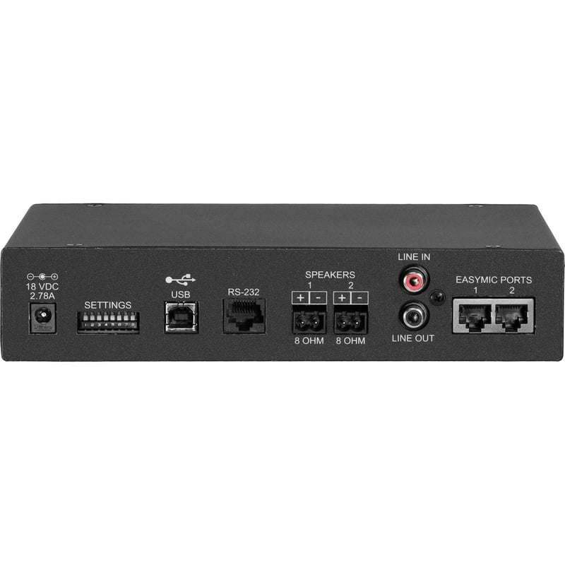 Vaddio EasyTALK USB Camera Audio Kit - Includes Two Conference Microphones, Two Speakers, and Mixer - Thumbnail 2