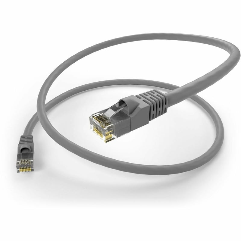 UNC GROUP 3FT CAT5E SNAGLESS UNSHIELDED (UTP) ETHERNET NETWORK PATCH CABLE GRAY