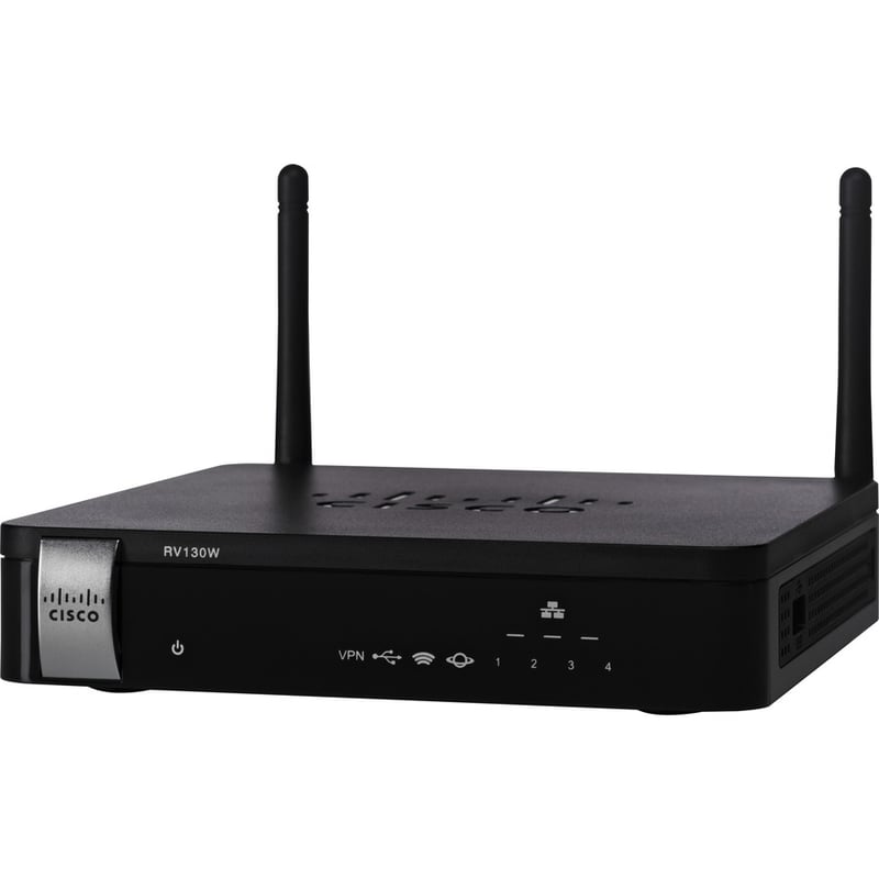 Cisco RV130W Wi-Fi 4 IEEE 802.11n Ethernet Wireless Router - Thumbnail 2