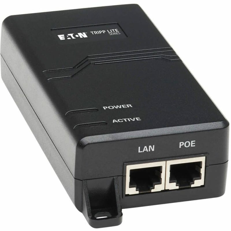 Tripp Lite by Eaton Gigabit PoE+ Midspan Active Injector - IEEE 802.3at/802.3af 30W 1 Port - Thumbnail 1