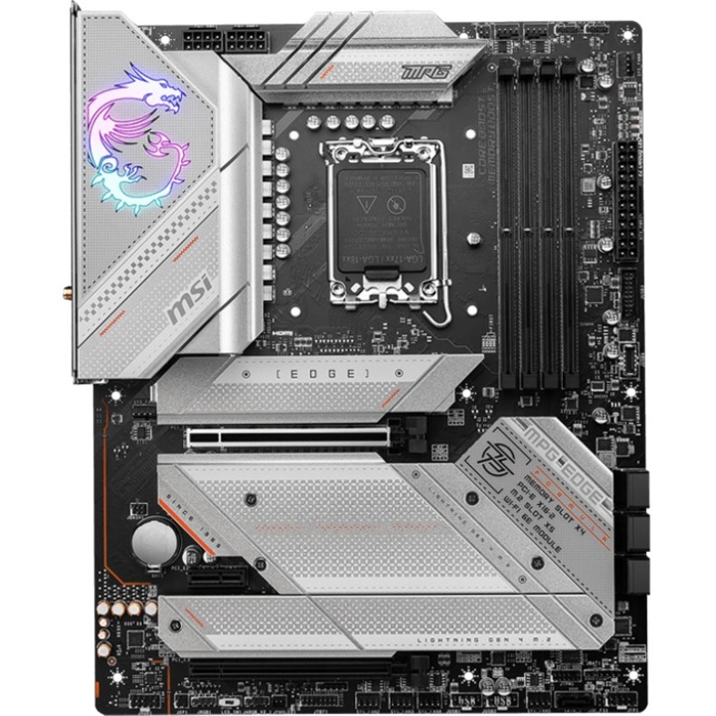 MSI MPG MPG Z790 Edge Gaming Desktop Motherboard - Intel Z790 Chipset - Socket LGA-1700 - ATX - Thumbnail 2
