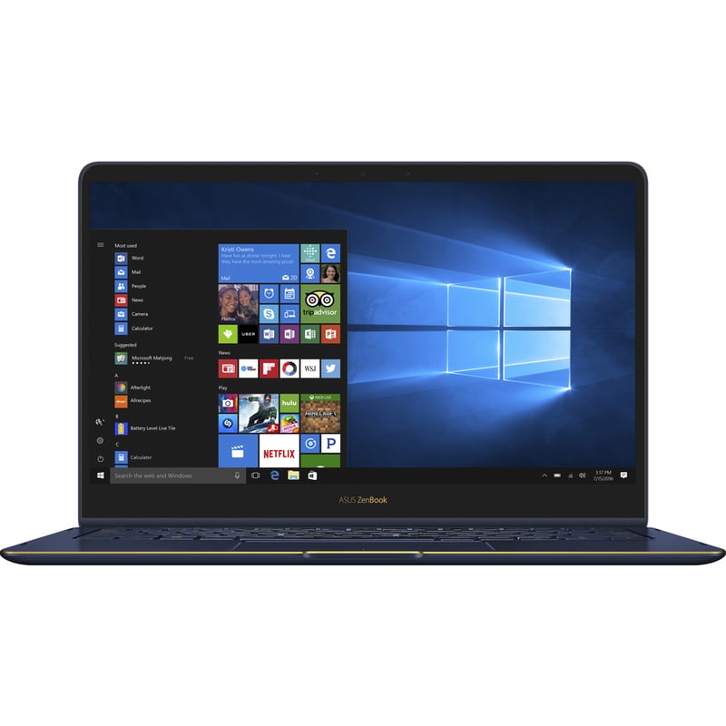 Asus ZenBook Flip S UX370 UX370UA-XH74T-BL 13.3" Touchscreen Convertible Notebook - Intel Core i7 8th Gen i7-8550U - 16 GB - 512 GB SSD - Royal Blue