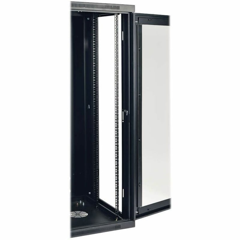 Tripp Lite by Eaton SmartRack 26U Low-Profile Switch-Depth Wall-Mount Half-Height Rack Enclosure Clear Acrylic Window Hinged Back - Thumbnail 4