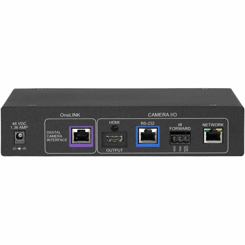 Vaddio RoboSHOT 12E HDBT 12E Video Conferencing Camera - White - TAA Compliant - Thumbnail 2