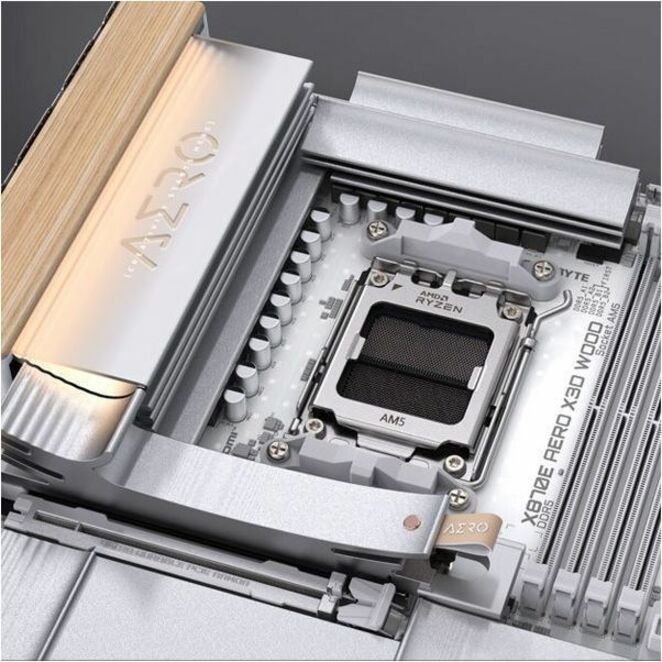 X870E AERO X3D WOOD 16+2+2 POWER PHASE AM5 - Thumbnail 3