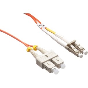 Axiom LC/SC Multimode Duplex OM2 50/125 Fiber Optic Cable 70m