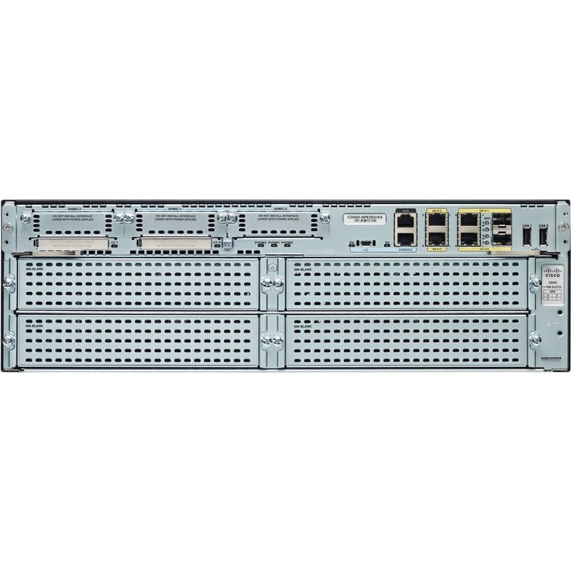 Cisco 3945E Integrated Services Router - Thumbnail 3