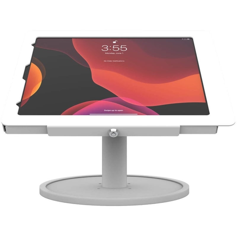 The Joy Factory Elevate II Countertop Stand Kiosk for iPad Pro 12.9" 4th Gen (White) - Thumbnail 5