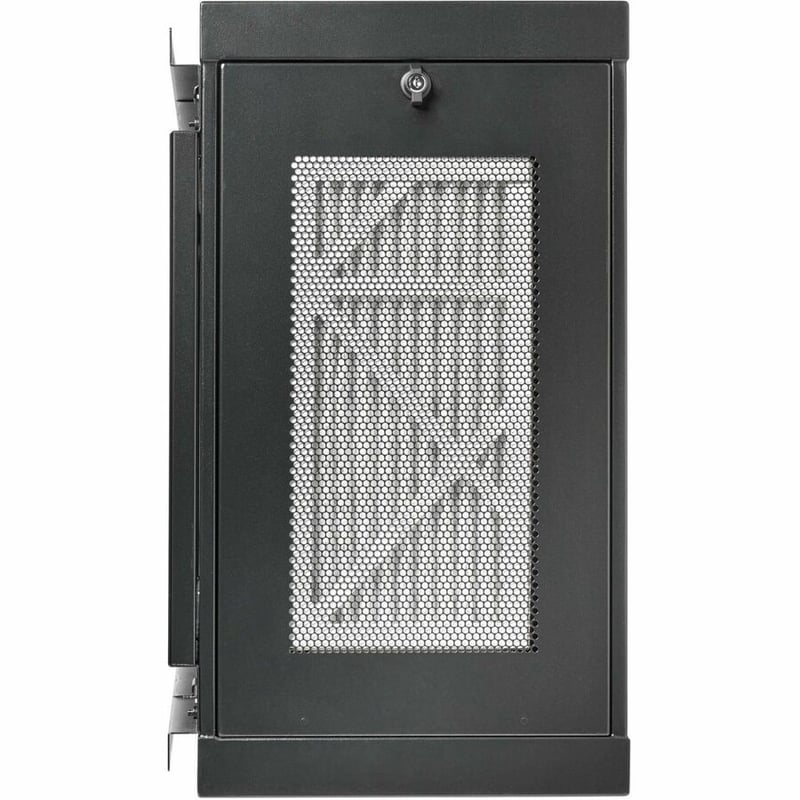 WALL-MOUNT MINI RACK ENCLOSURE 6U LOW-PROFILE SIDE-MOUNT BLACK - Thumbnail 5