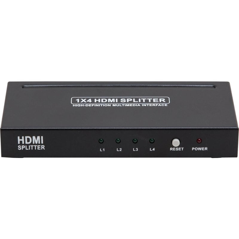 SYBA Multimedia 4 Port HDMI 1.3 Splitter Box Distributes High-Definition Signal to 4 HDTV - Thumbnail 2