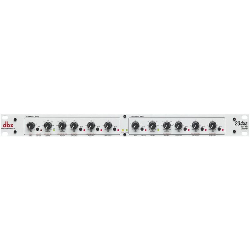 dbx Stereo 2/3 Way, Mono 4-Way Crossover with XLR Connectors - Thumbnail 1
