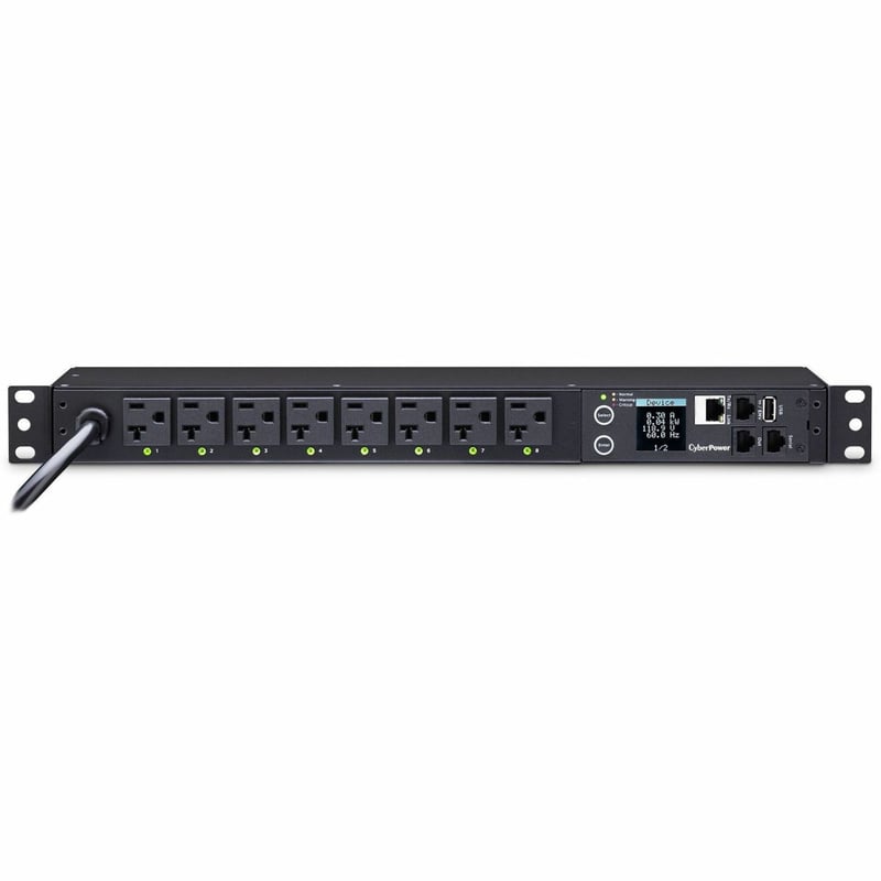CyberPower PDU41002 Single Phase 100 - 120 VAC 20A Switched PDU - Thumbnail 1