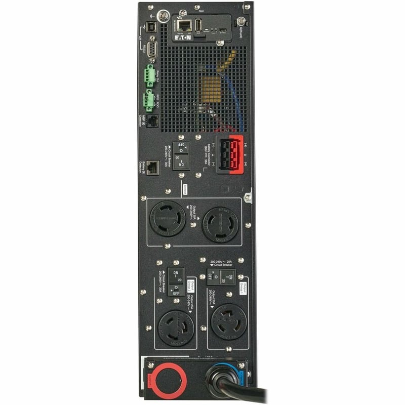 5000VA 5000W 208V ONLINE UPS 3U L6-30P HARDWIRED 2 L6-20R 2 L6-30R - Thumbnail 4
