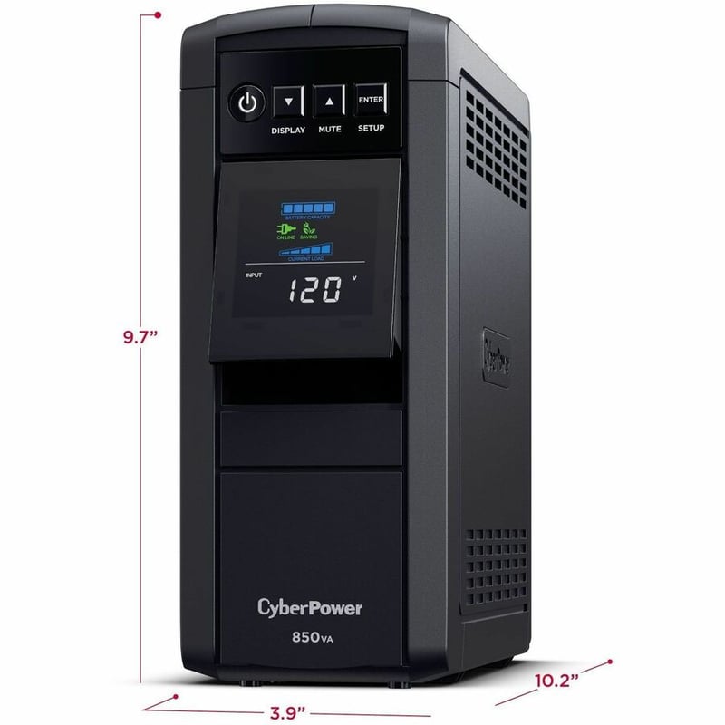 CyberPower CP850PFCLCD PFC Sinewave UPS Systems - Thumbnail 3