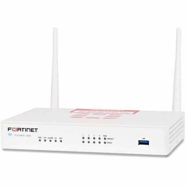 Fortinet FortiWifi FWF-30E Network Security/Firewall Appliance - Thumbnail 3