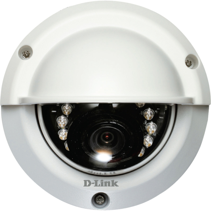 D-Link DCS-6314 2 Megapixel HD Network Camera - Color, Monochrome - Dome - White - Thumbnail 2