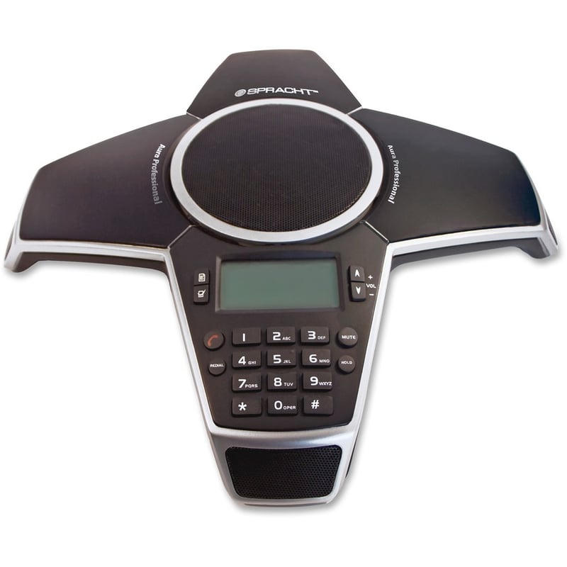 THE AURA PROFESSIONAL FULL-DUPLEX CONFERENCE PHONE IS ANALOG/PSTN, PLUG AND PLAY - Thumbnail 2