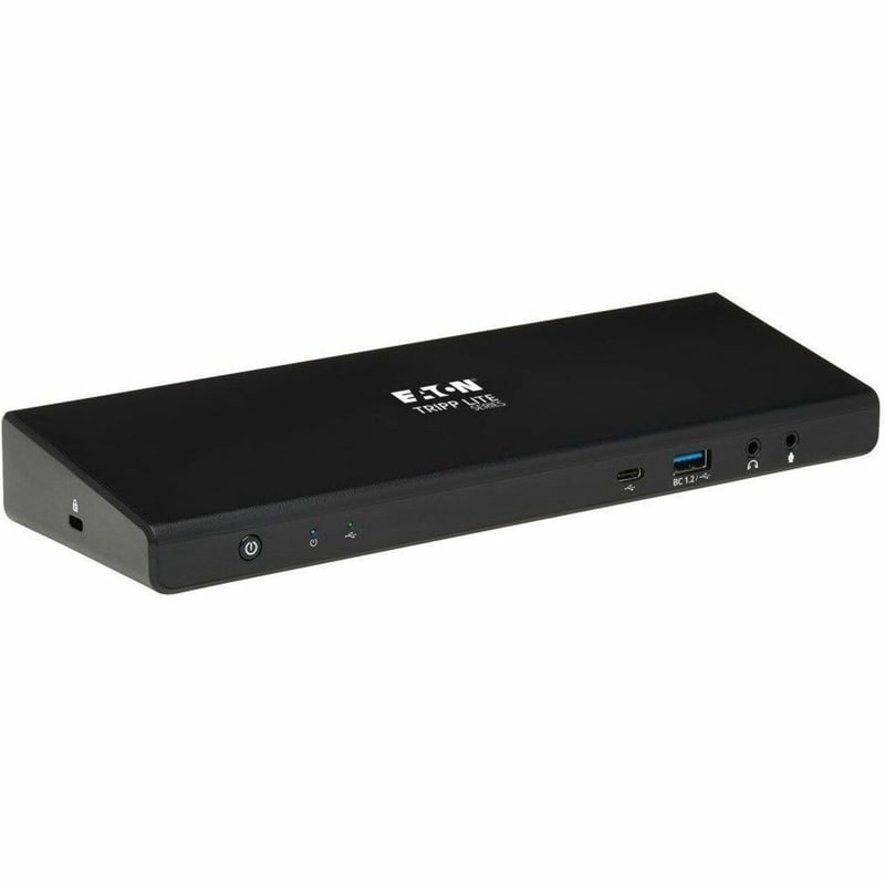 Tripp Lite by Eaton USB-C Dock Dual Display - 5K 60 Hz DP 4K 60 Hz HDMI USB 3.x (5Gbps) USB-A/C Hub GbE 85W PD Charging - Thumbnail 1