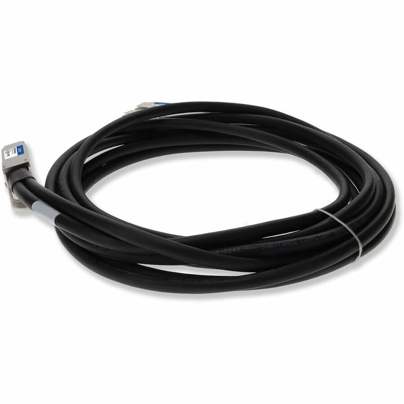 AddOn Cisco® QDD-2QSFP28-400-CU2M Compatible TAA Compliant 200GBase-CU QSFP-DD 200G to 2xQSFP28 100G NRZ Direct Attach Cable (Passive Twinax, 2m) - Thumbnail 3