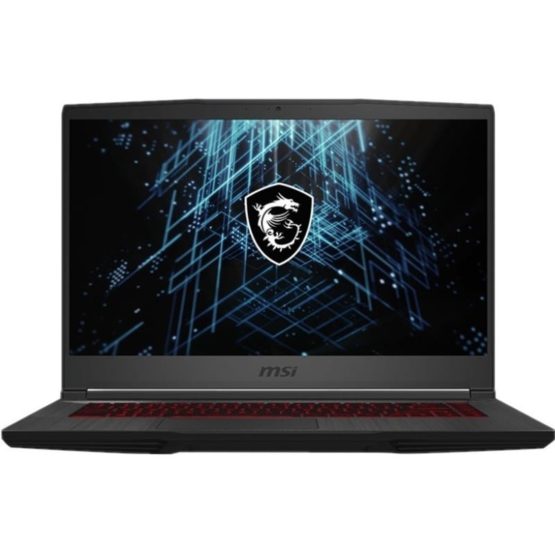 MSI GF65 THIN GF65 Thin 10UE-091 15.6" Gaming Notebook - Full HD - 1920 x 1080 - Intel Core i7 10th Gen i7-10750H 2.60 GHz - 8 GB Total RAM - 512 GB SSD - Core Black - Thumbnail 3