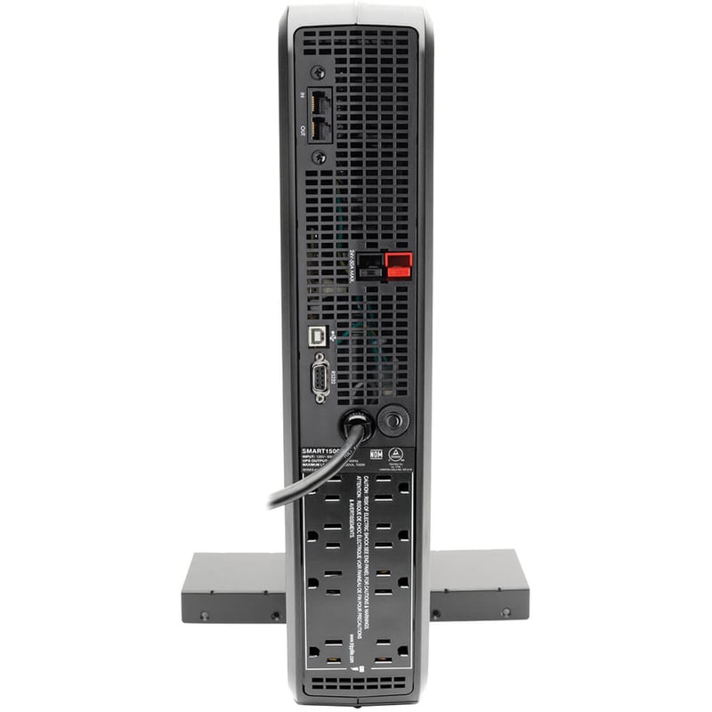 Tripp Lite by Eaton UPS SmartPro LCD 120V 1500VA 900W Line-Interactive UPS AVR Extended Runtime 2U Rack/Tower LCD USB DB9 8 Outlets - Thumbnail 2