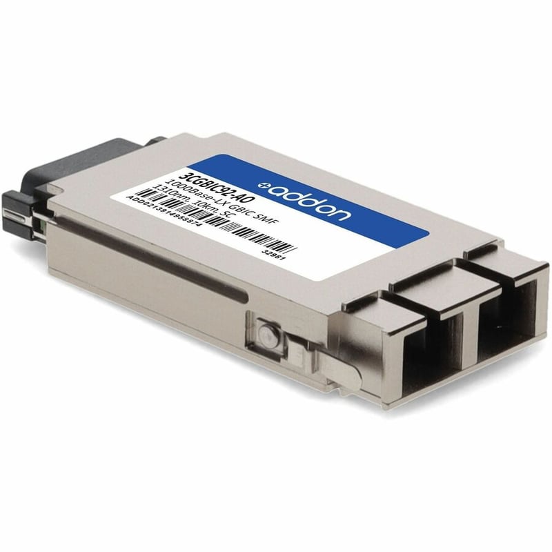 AddOn HP® 3CGBIC92 Compatible TAA 1000Base-LX GBIC Transceiver (SMF, 1310nm, 10km, SC) - Thumbnail 3