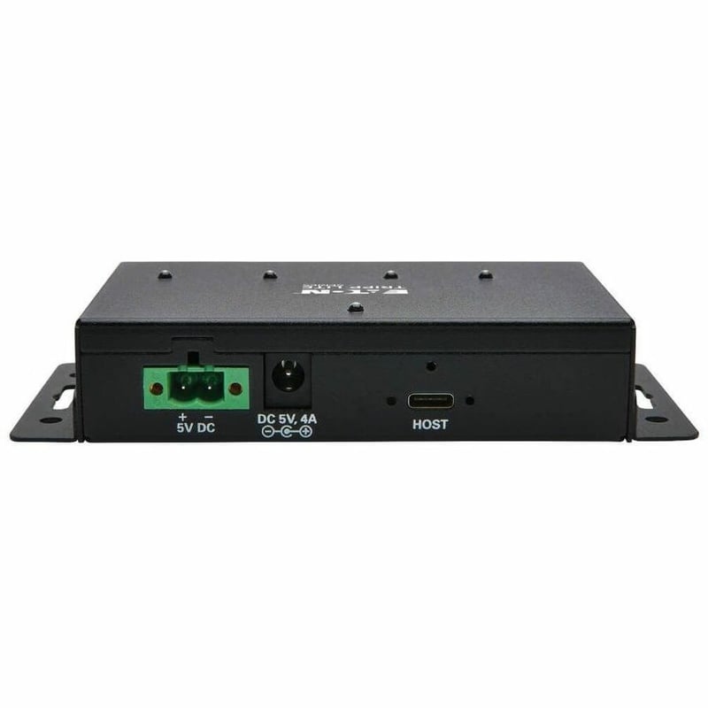 Tripp Lite by Eaton Industrial 4-Port USB-C Hub - USB 3.x Gen 2 (10Gbps) 2x USB-A & 2x USB-C Ports 15 kV ESD Immunity - Thumbnail 4