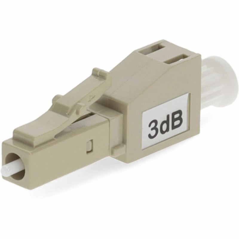 AddOn 2-Pack of 3dB Fixed LC Male to LC Female OM3 MMF Simplex Fiber Attenuators - Thumbnail 1